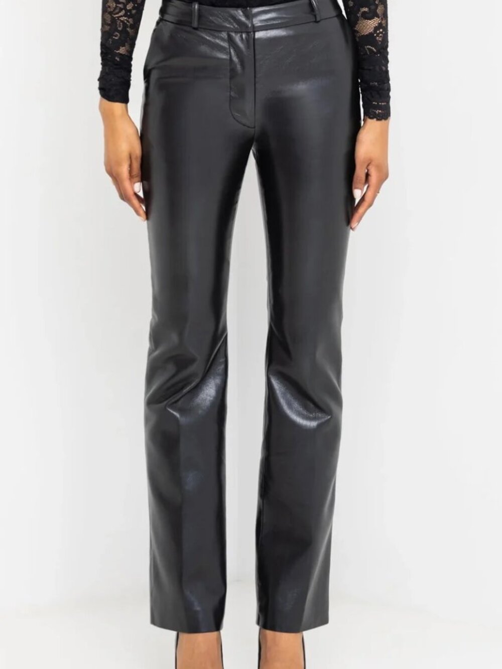 Generation Love Lynette Vegan Leather Pants Black Size 2 NWT